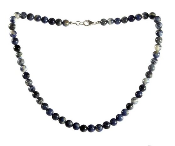 Sodaliet ketting 8 mm kralen Sodaliet ketting 8 mm kralen