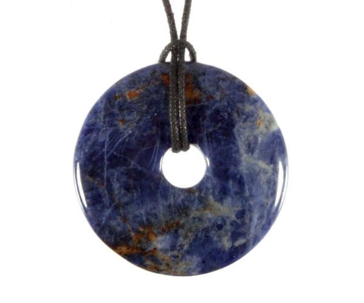 Sodaliet hanger donut 4 cm