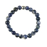 Sodaliet armband 20 cm | 8 mm kralen Sodaliet armband 20 cm | 8 mm kralen