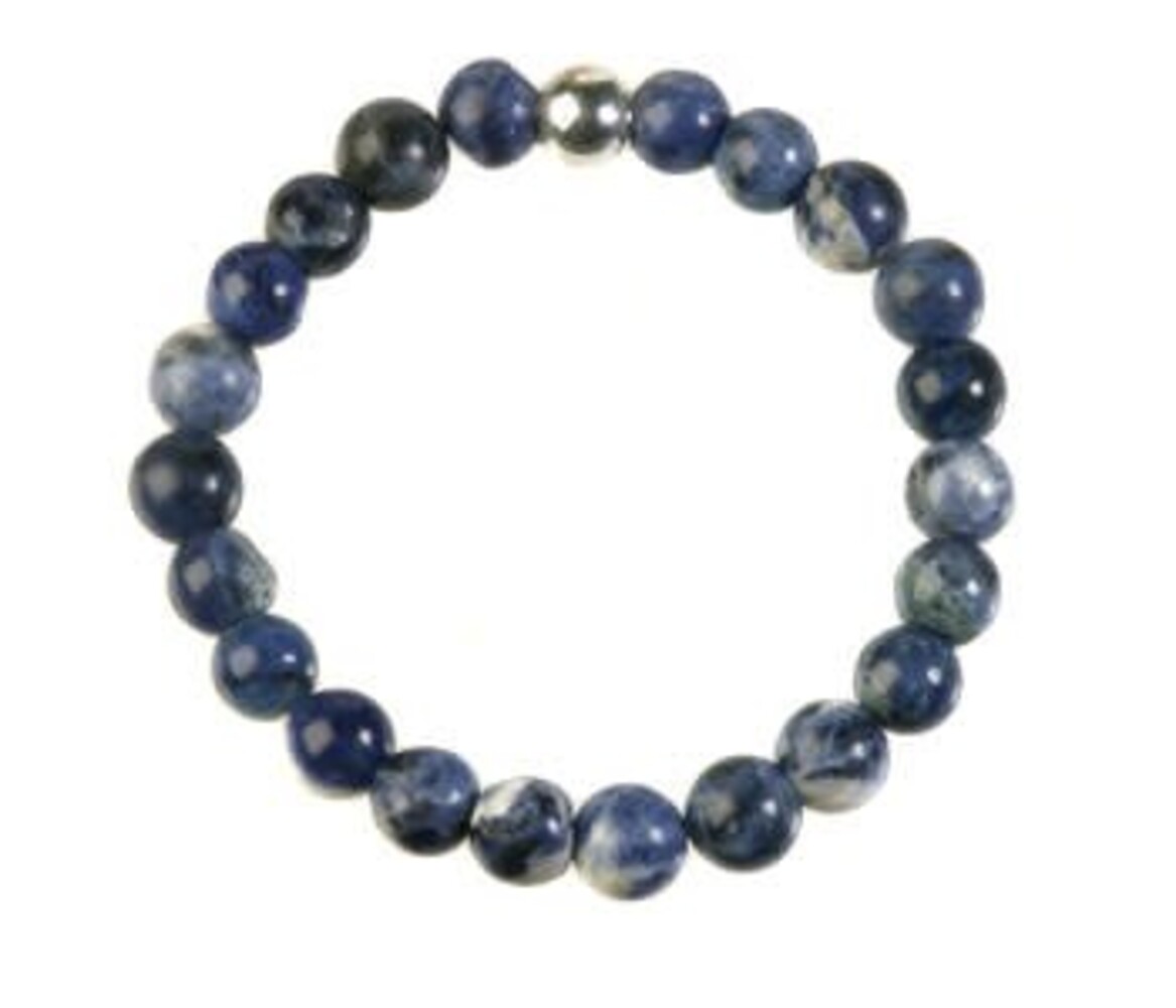 Sodaliet armband 18 cm | 8 mm kralen Sodaliet armband 18 cm | 8 mm kralen