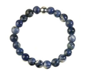 Sodaliet armband 18 cm | 8 mm kralen Sodaliet armband 18 cm | 8 mm kralen