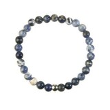 Sodaliet armband 18 cm | 6 mm kralen Sodaliet armband 18 cm | 6 mm kralen