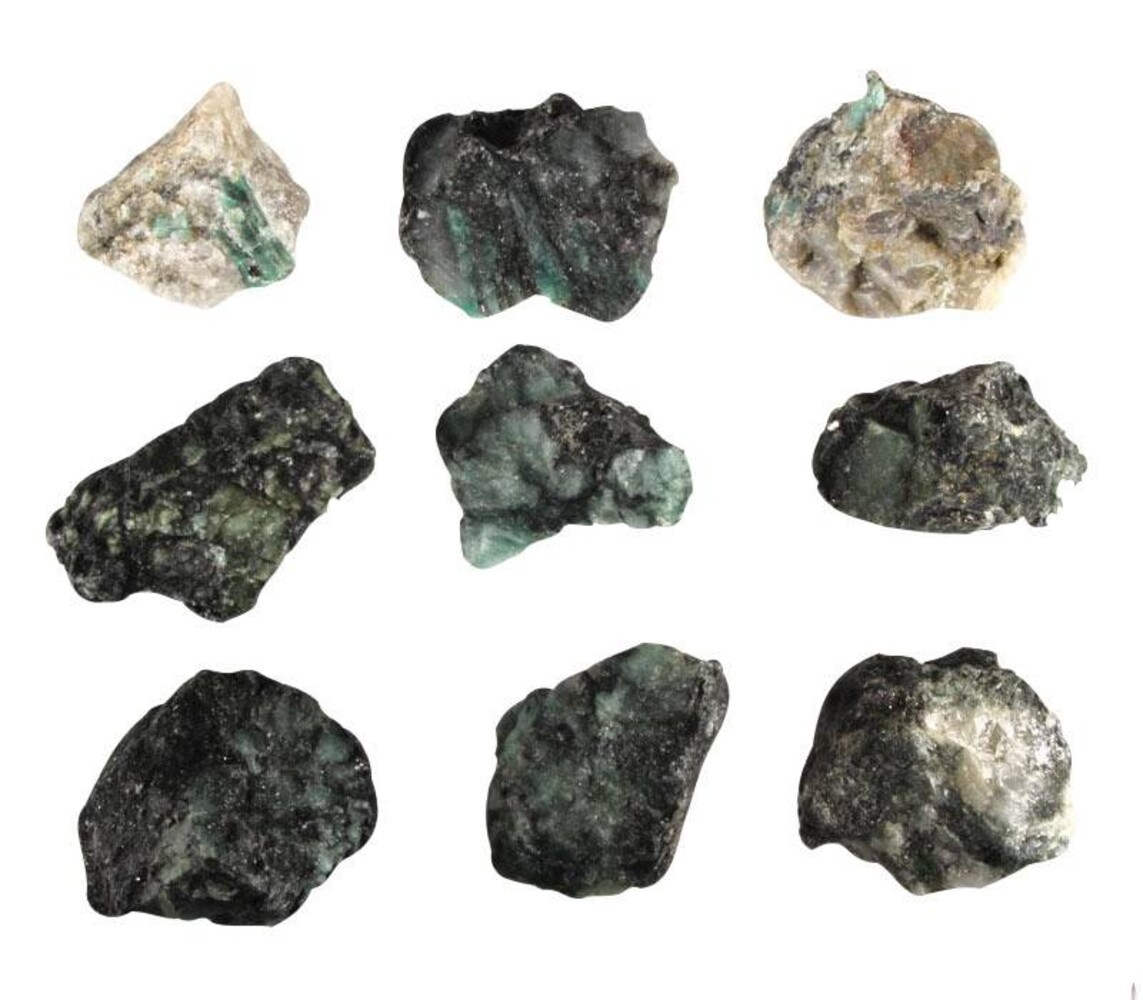 Smaragd ruw 25 - 50 gram Smaragd ruw 25 - 50 gram