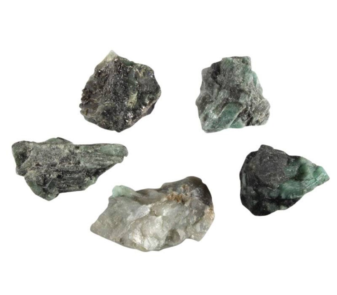 Smaragd ruw 10 - 25 gram Smaragd ruw 10 - 25 gram