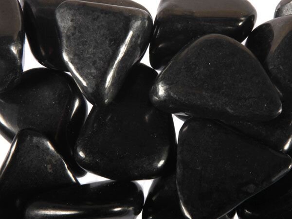 Shungiet steen getrommeld 5 - 10 gram Shungiet steen getrommeld 5 - 10 gram