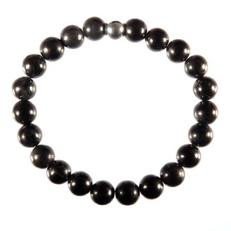 Shungiet armband 20 cm | 8 mm kralen Shungiet armband 20 cm | 8 mm kralen