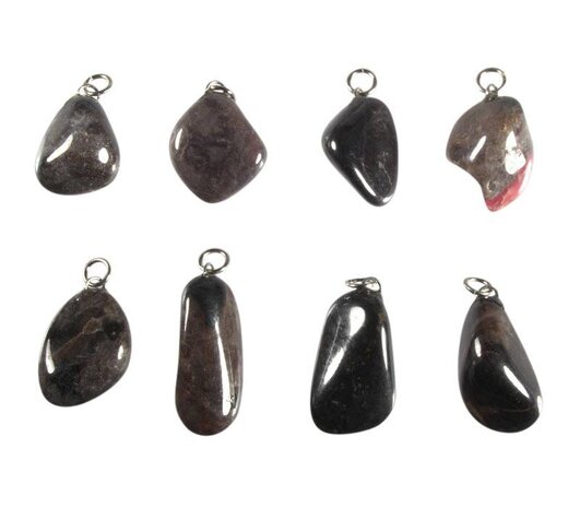 Shattuckiet met rhodoniet hanger Shattuckiet met rhodoniet hanger