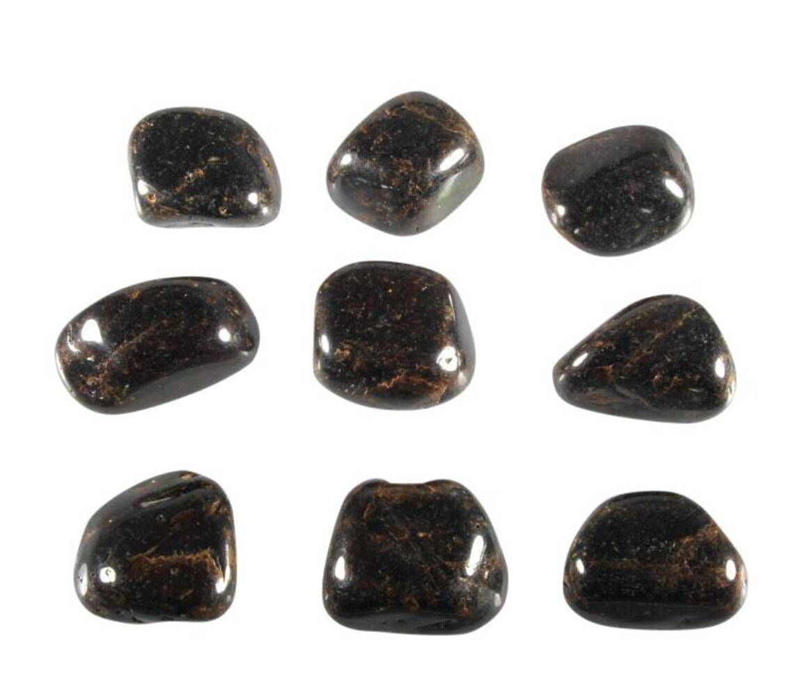 Sfaleriet of zinkblende steen getrommeld 30 - 50 gram Sfaleriet of zinkblende steen getrommeld 30 - 50 gram