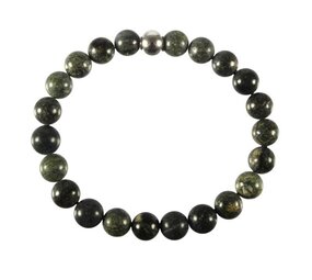 Serpentijn (Russisch) armband 18 cm | 8 mm kralen