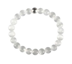 Seleniet armband 20 cm | 8 mm kralen Seleniet armband 20 cm | 8 mm kralen