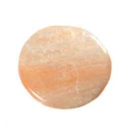 Seleniet (oranje) steen plat gepolijst