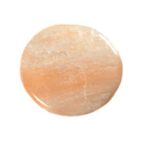 Seleniet (oranje) steen pat gepolijst Seleniet (oranje) steen pat gepolijst