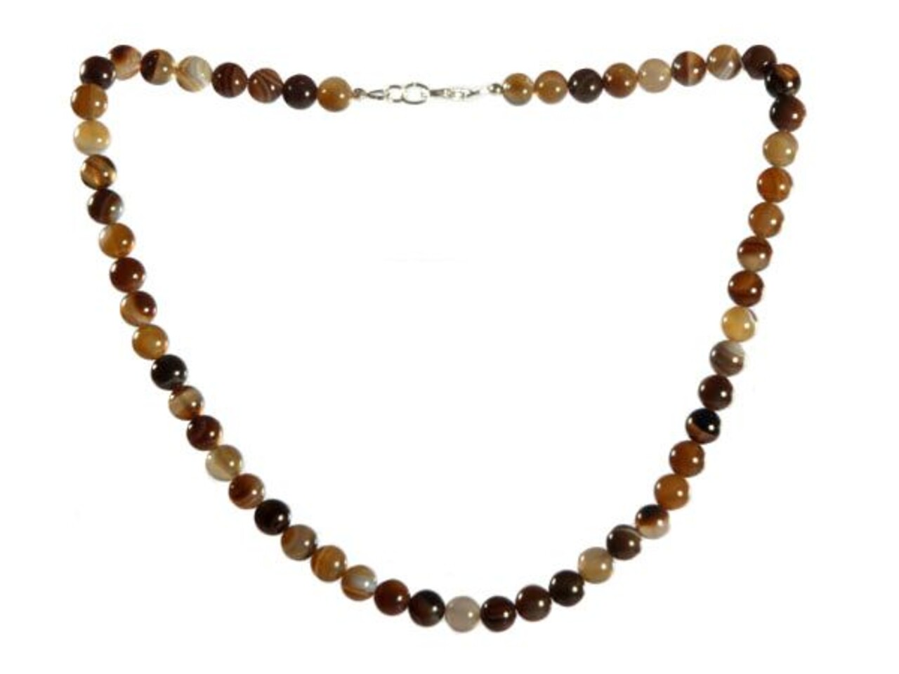 Sardonyx ketting 8 mm kralen Sardonyx ketting 8 mm kralen