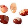Sardonyx (rood) steen getrommeld | middel (M) Sardonyx (rood) steen getrommeld | middel (M)