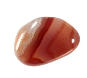 Sardonyx (rood) steen getrommeld 5 - 10 gram Sardonyx (rood) steen getrommeld 5 - 10 gram