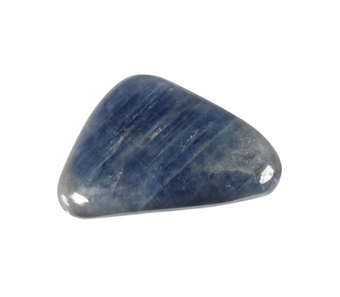 Saffier steen getrommeld 5 - 10 gram Saffier steen getrommeld 5 - 10 gram