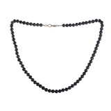 Saffier ketting 6 mm kralen Saffier ketting 6 mm kralen