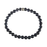 Saffier armband 18 cm | 6 mm kralen Saffier armband 18 cm | 6 mm kralen