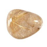 Rutielkwarts steen getrommeld 10 - 20 gram Rutielkwarts steen getrommeld 10 - 20 gram