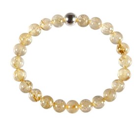 Rutielkwarts armband 20 cm | 8 mm kralen Rutielkwarts armband 20 cm | 8 mm kralen