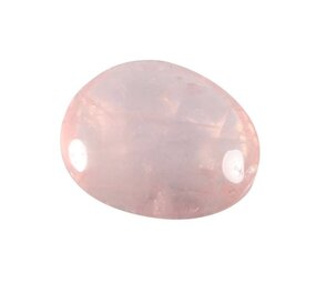 Rozenkwarts steen getrommeld | groot (L)