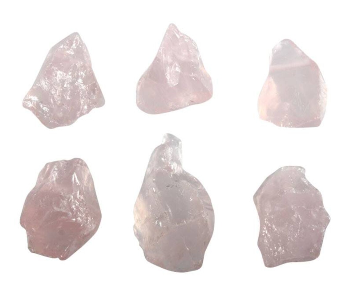 Rozenkwarts hanger ruw doorboord Rozenkwarts hanger ruw doorboord