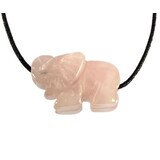 Rozenkwarts hanger olifant doorboord Rozenkwarts hanger olifant doorboord