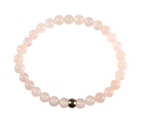 Rozenkwarts armband 15 cm | 6 mm kralen Rozenkwarts armband 15 cm | 6 mm kralen