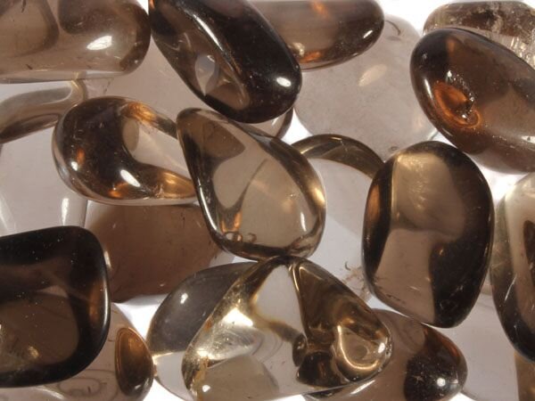 Rookkwarts steen getrommeld 5 - 10 gram Rookkwarts steen getrommeld 5 - 10 gram