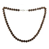 Rookkwarts ketting 8 mm kralen Rookkwarts ketting 8 mm kralen