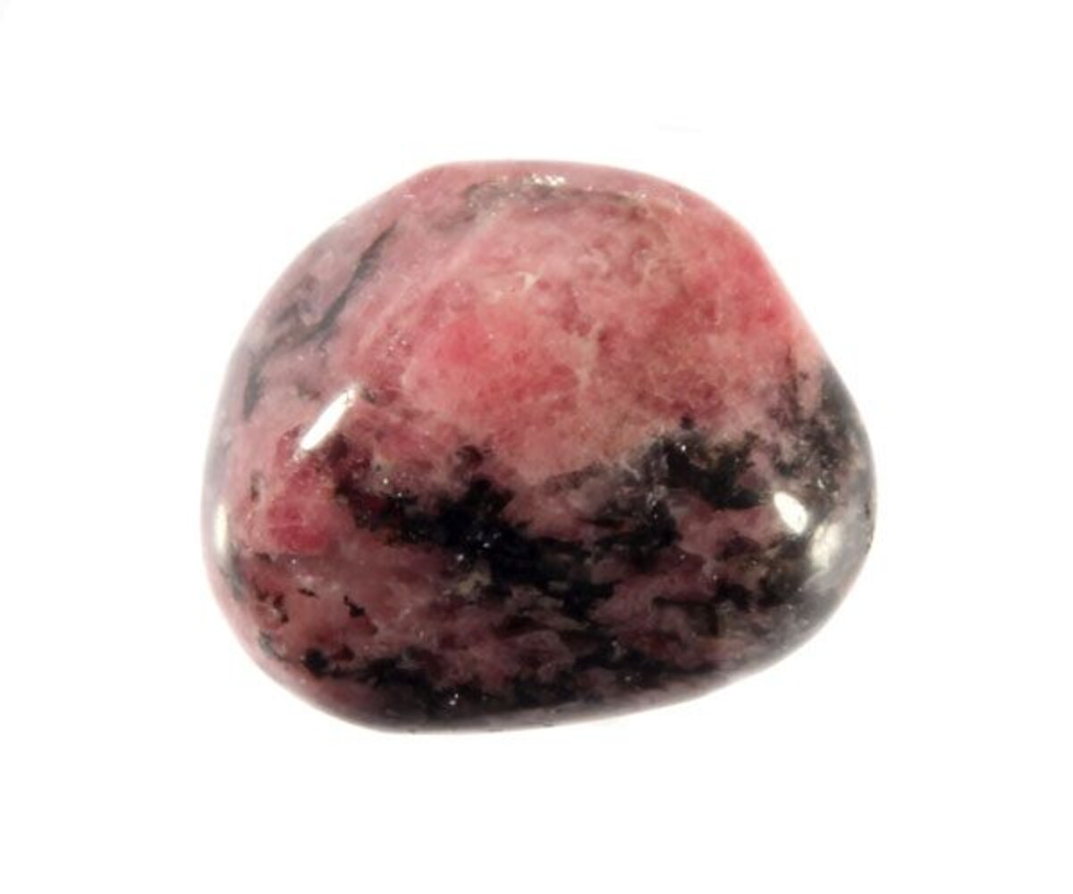 Rhodoniet steen getrommeld 5 - 10 gram Rhodoniet steen getrommeld 5 - 10 gram