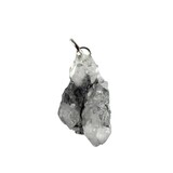 Plumosiet in kwarts hanger Plumosiet in kwarts hanger