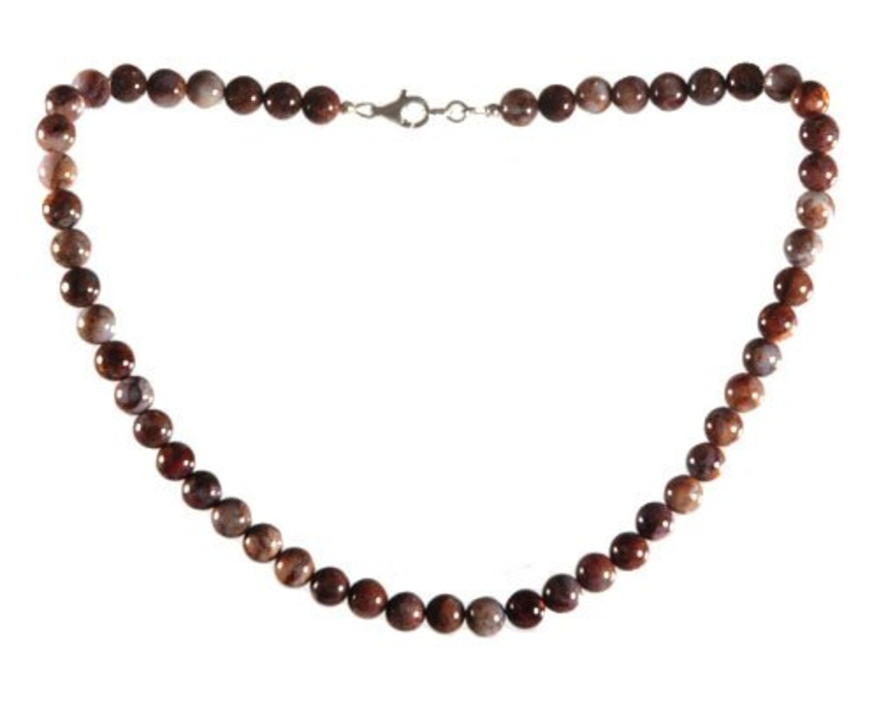 Pietersiet ketting 8 mm kralen Pietersiet ketting 8 mm kralen