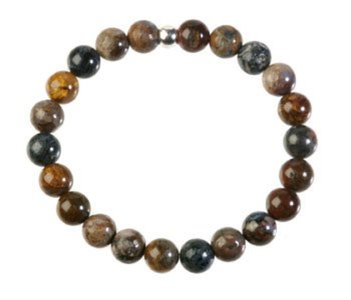 Pietersiet armband 20 cm | 8 mm kralen