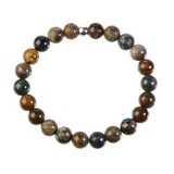 Pietersiet armband 20 cm | 8 mm kralen Pietersiet armband 20 cm | 8 mm kralen