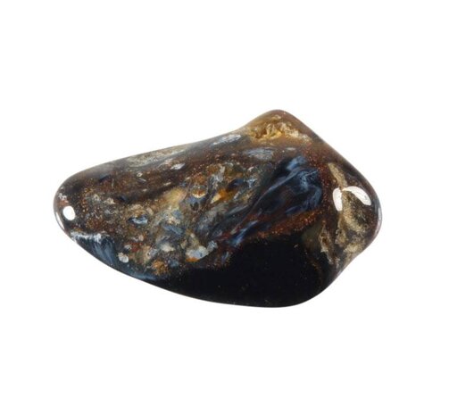 Pietersiet (blauw) steen getrommeld 5 - 10 gram