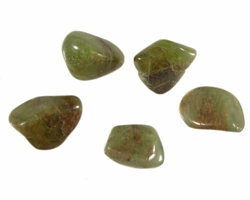 Peridoot steen getrommeld 2 - 5 gram