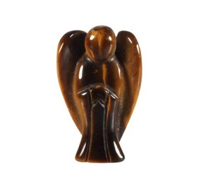 Tijgeroog engel 4 cm Tijgeroog engel 4 cm
