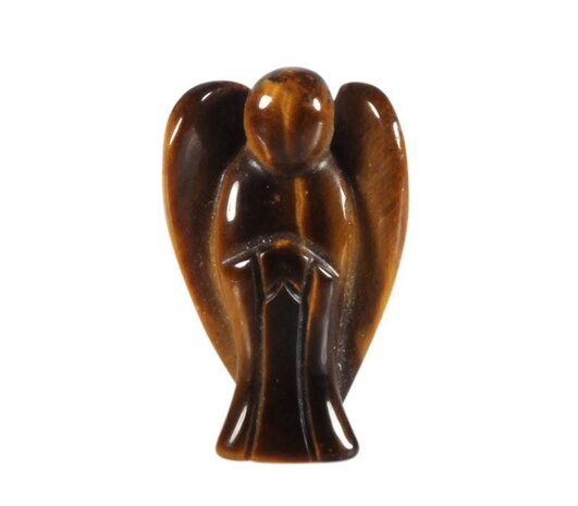 Tijgeroog engel 4 cm Tijgeroog engel 4 cm