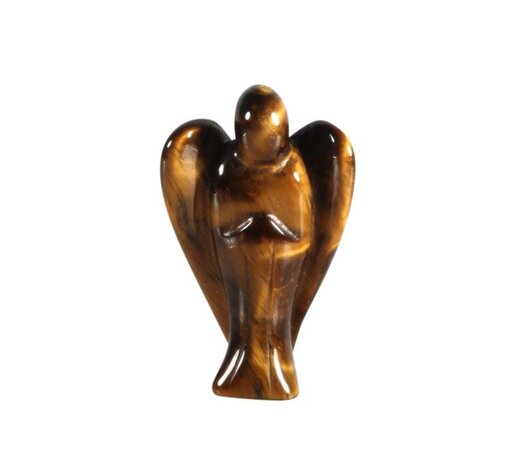 Tijgeroog engel 5 cm