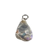 Opaal (edel) hanger getrommeld Opaal (edel) hanger getrommeld