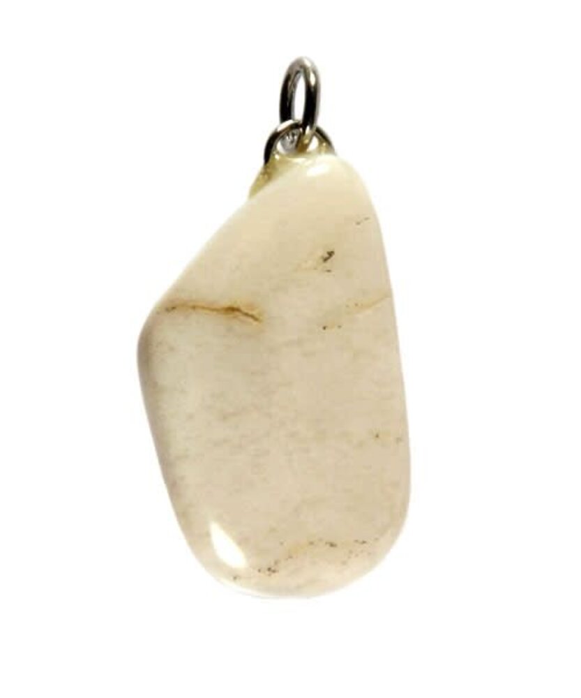 Opaal (cacholong) hanger Opaal (cacholong) hanger