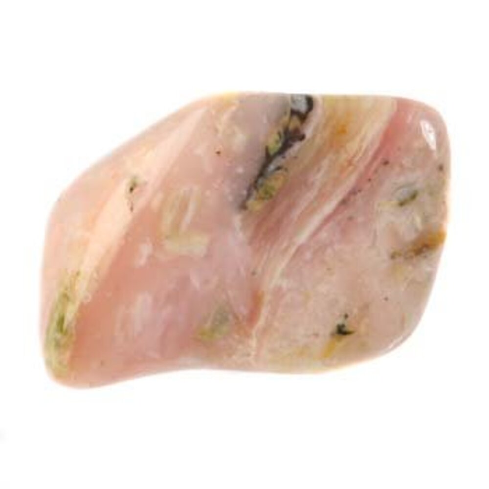 Opaal (Andes) roze steen getrommeld 5 - 10 gram Opaal (Andes) roze steen getrommeld 5 - 10 gram