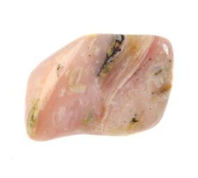 Opaal (Andes) roze steen getrommeld 5 - 10 gram Opaal (Andes) roze steen getrommeld 5 - 10 gram