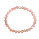 Opaal (Andes) roze armband 18 cm | 6 mm kralen Opaal (Andes) roze armband 18 cm | 6 mm kralen
