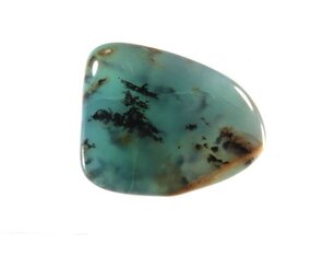 Opaal (Andes) blauw steen getrommeld | middel (M) Opaal (Andes) blauw steen getrommeld | middel (M)