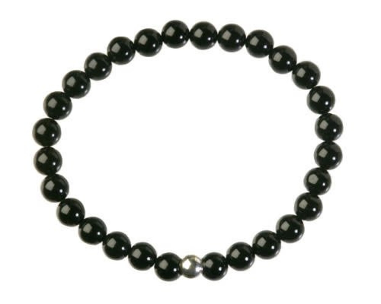 Onyx armband 18 cm | 6 mm kralen Onyx armband 18 cm | 6 mm kralen