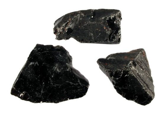 Obsidiaan (zwart) ruw 100 - 175 gram Obsidiaan (zwart) ruw 100 - 175 gram