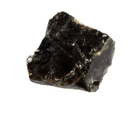 Obsidiaan (zwart) ruw 25 - 50 gram Obsidiaan (zwart) ruw 25 - 50 gram