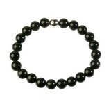 Obsidiaan (zwart) armband 20 cm | 8 mm kralen Obsidiaan (zwart) armband 20 cm | 8 mm kralen